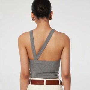 The Line by K Ximeno Gray Tank top